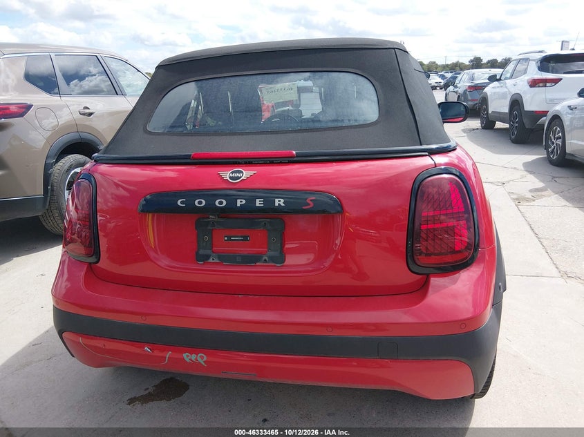MINI CONVERTIBLE 2026 VIN WMW23GX04T2Y25110