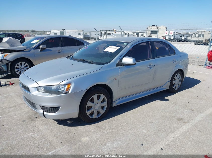 Vin: ja32u2fu3du019206, lot: 46833759, mitsubishi lancer es 20132