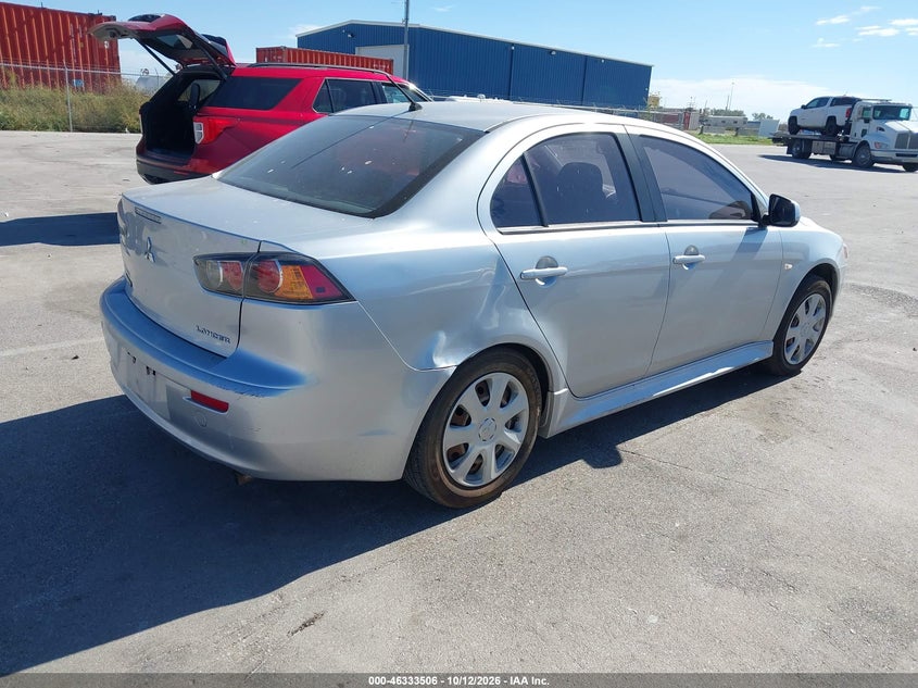 Vin: ja32u2fu3du019206, lot: 46833759, mitsubishi lancer es 20134