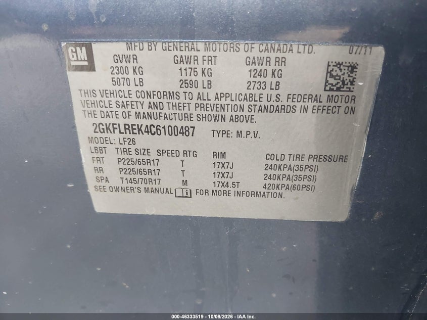 2012 GMC TERRAIN SLE-1 · Фото 9