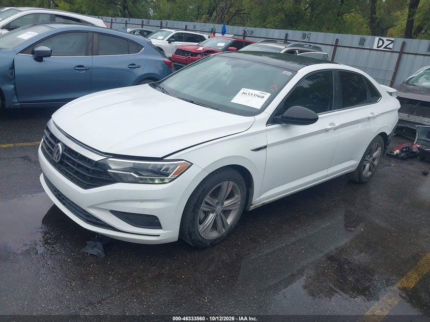 2021 Volkswagen Jetta 1.4T R-Line/1.4T S/1.4T Se, Rear, IAAI, VIN 3VWC57BUXMM095433 — photo 2