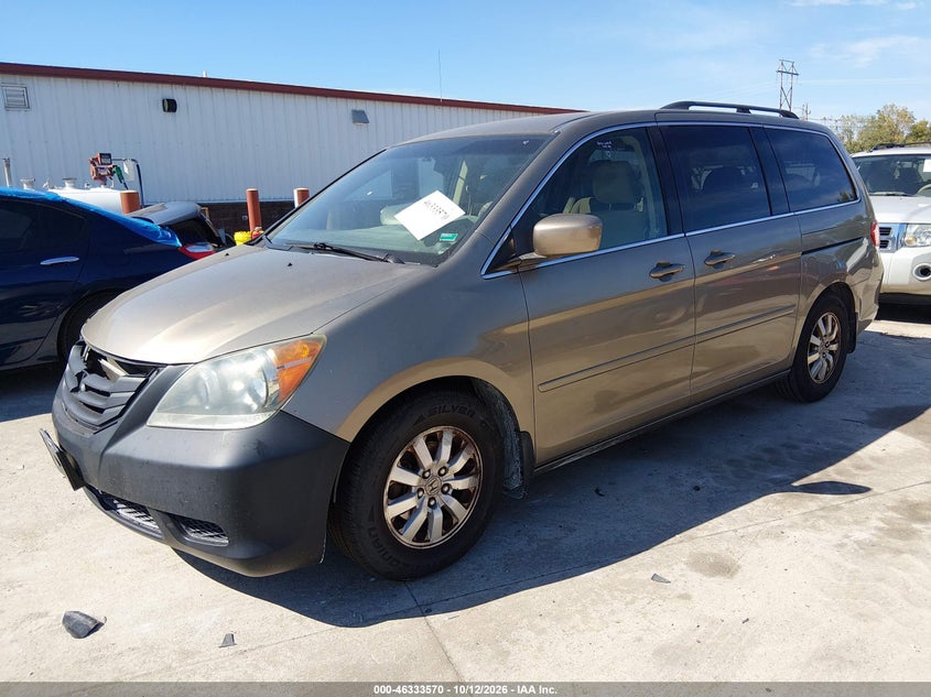 Vin: 5fnrl3h44ab009360, lot: 46833823, honda odyssey ex 20102
