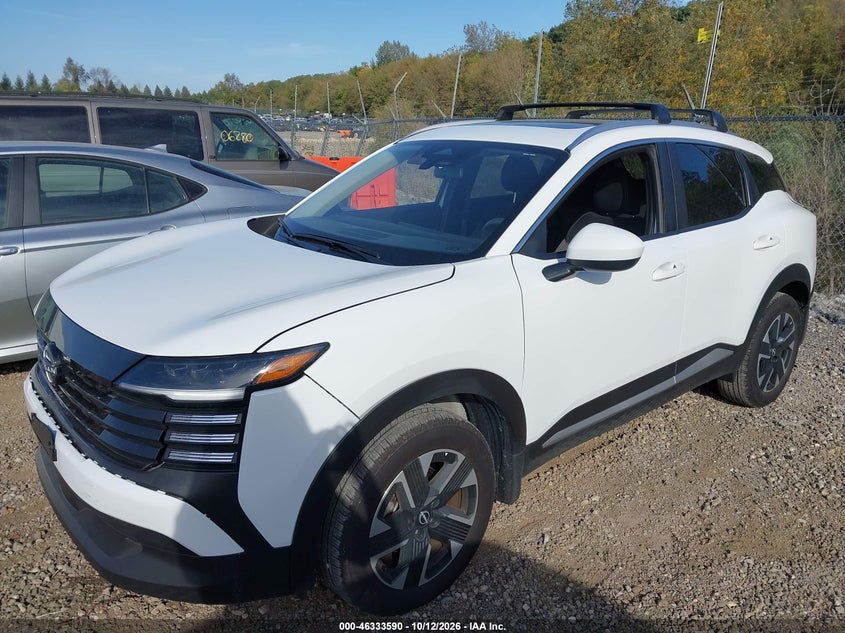 Vin: 3n8ap6cb3sl436724, lot: 46833843, nissan kicks sv intelligent awd 20252