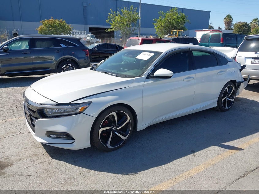 Vin: 1hgcv1f30ja211704, lot: 46833881, honda accord sport 20182