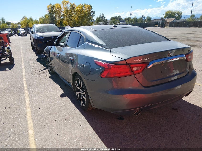Vin: 1n4aa6ap7hc449997, lot: 46833921, nissan maxima 3.5 sl 20173