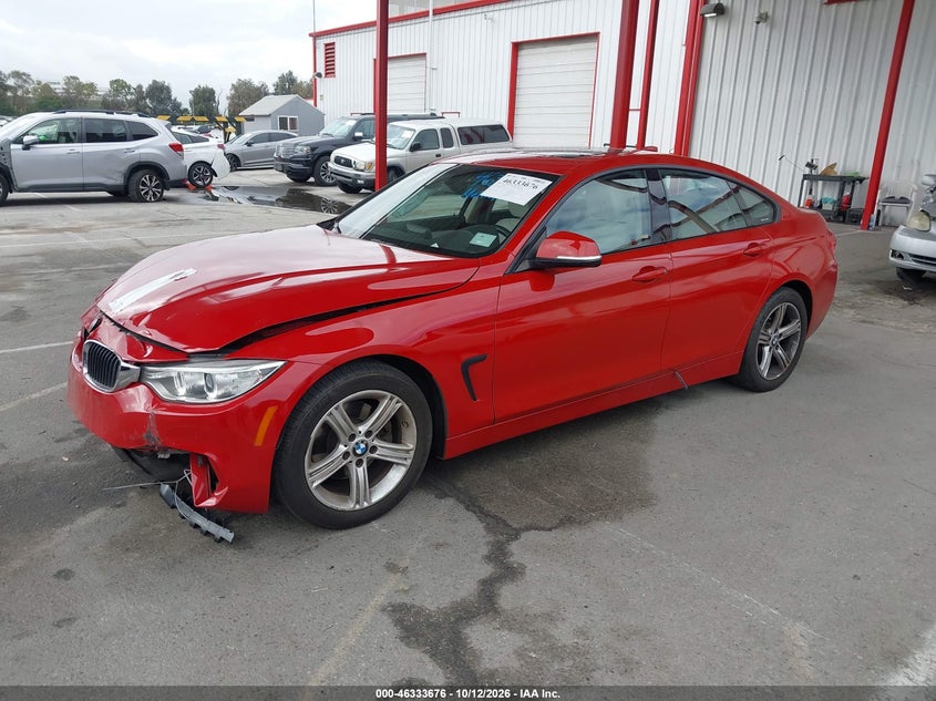 Vin: wba4a9c56fgl86592, lot: 46833929, bmw 428 gran coupe 20152