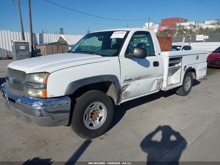 2003 Chevrolet Silverado 2500Hd, Лівий бік, IAAI, VIN 1GBGC24U63Z325612 — фото 2