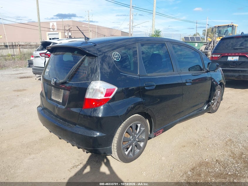 Vin: jhmge8g58dc055069, lot: 46833954, honda fit sport 20134