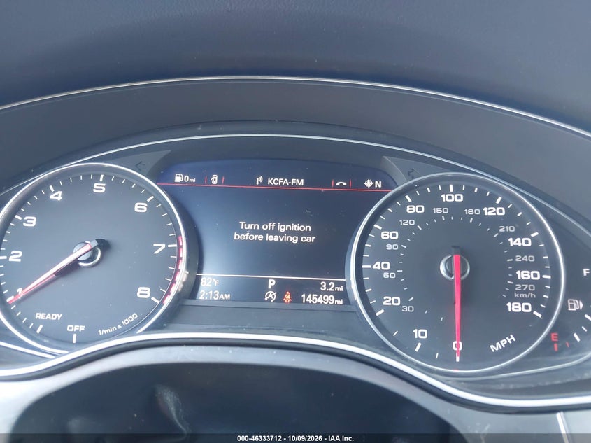 AUDI A6 2017 VIN WAUC8AFC5HN108994