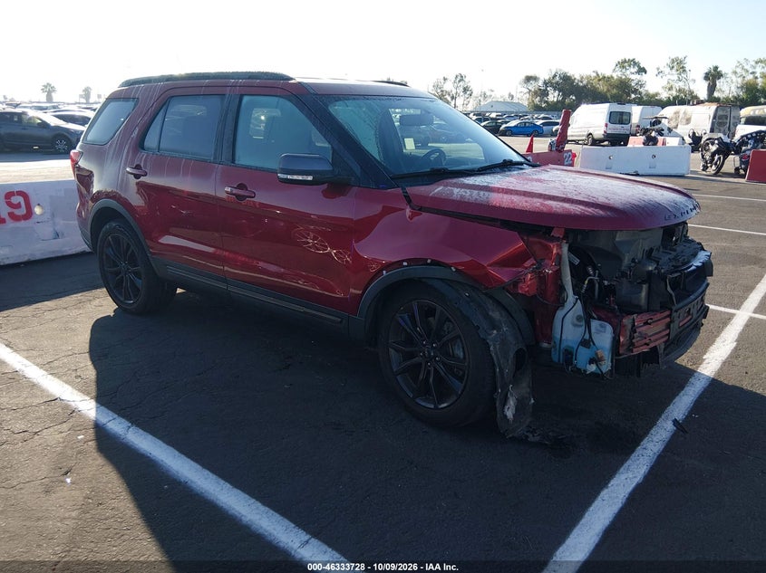 Vin: 1fm5k7d88kga72904, lot: 46833981, ford explorer xlt 20191