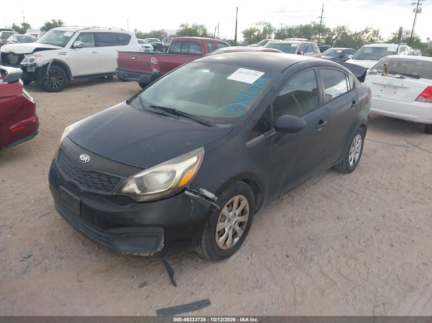 Vin: knadm4a32e6324672, lot: 46833988, kia rio lx 20142