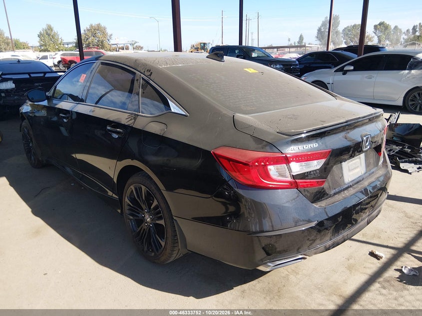 Vin: 1hgcv1f34ja174690, lot: 46834005, honda accord sport 20183