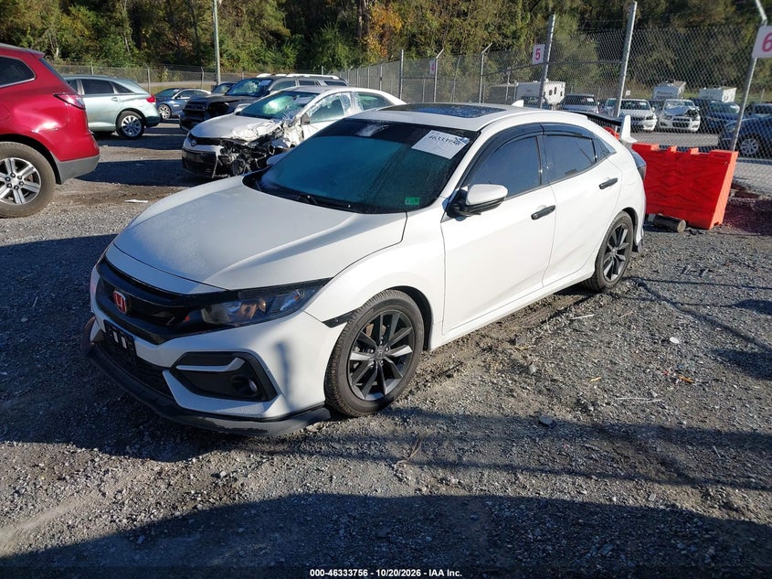 2021 Honda Civic Ex, Обычный износ, IAAI, VIN SHHFK7H69MU231023 — фото 2