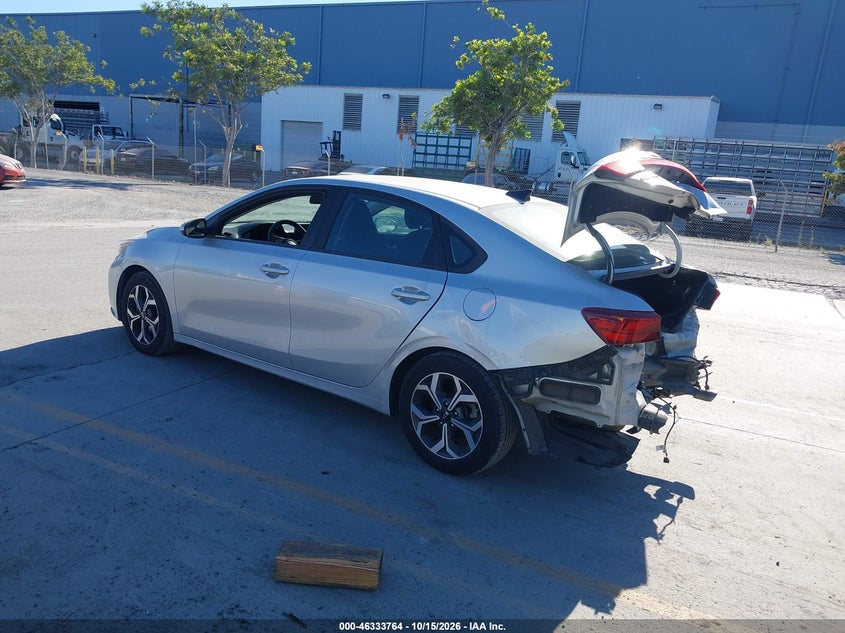 Vin: 3kpf24ad3ke027880, lot: 46834017, kia forte lxs 20193