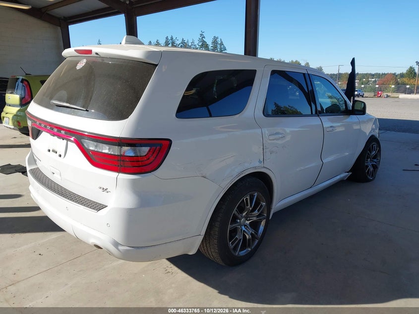 Vin: 1c4sdjct5kc722932, lot: 46834018, dodge durango r/t 20194