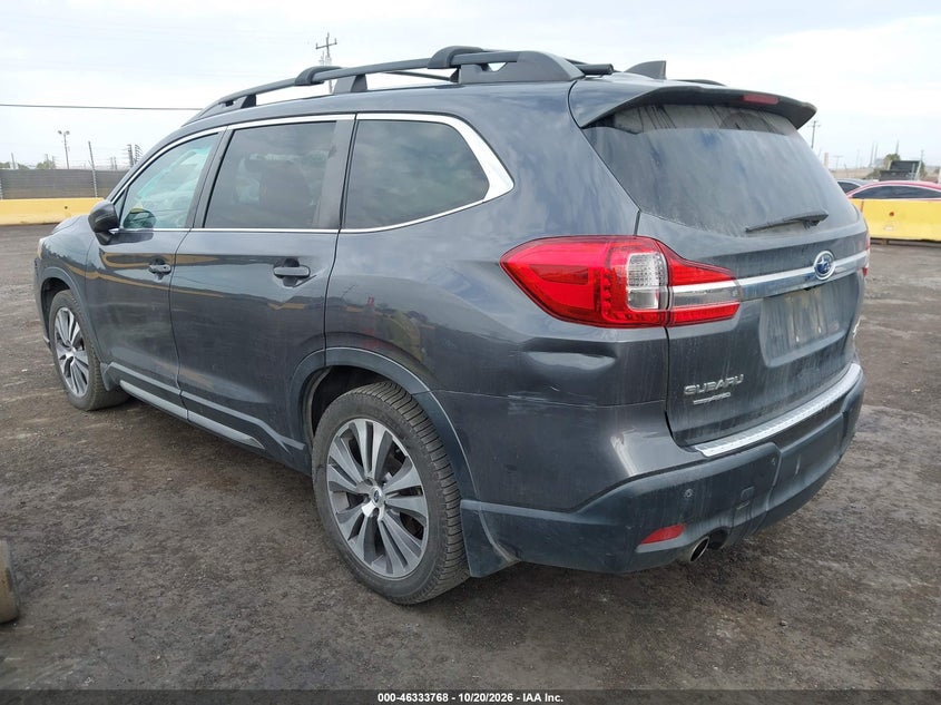 Vin: 4s4wmald1l3477022, lot: 46834021, subaru ascent limited 20203