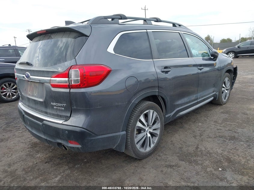 Vin: 4s4wmald1l3477022, lot: 46834021, subaru ascent limited 20204