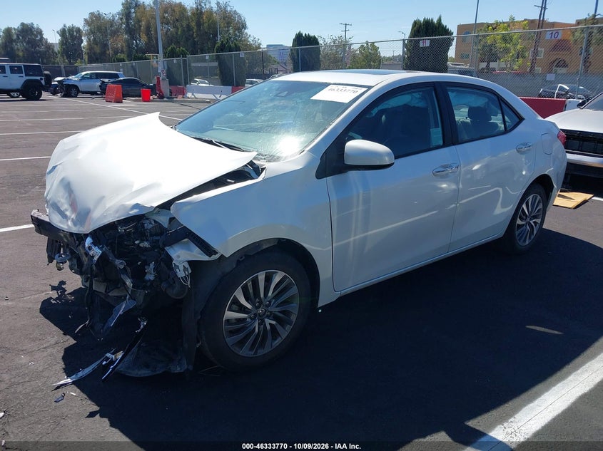 2017 Toyota Corolla Xle, Удар спереди, IAAI, VIN 5YFBURHE9HP647399 — фото 2