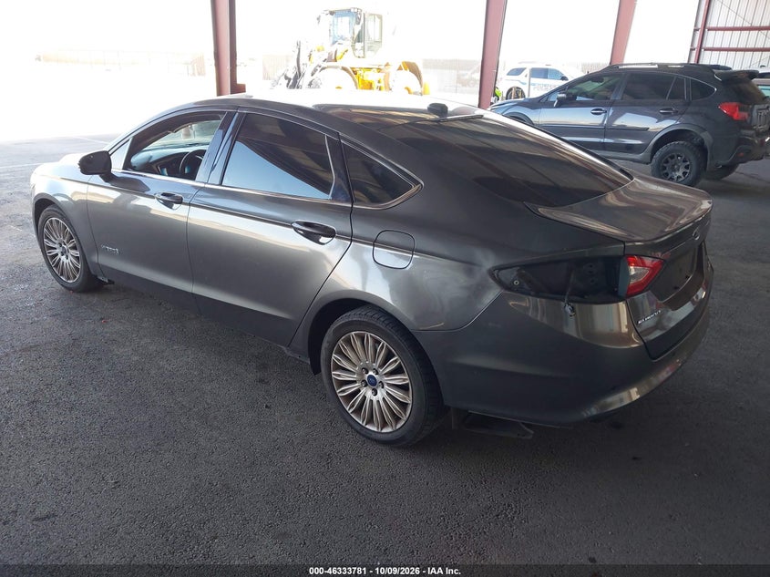 Vin: 3fa6p0lu2gr187004, lot: 46834034, ford fusion hybrid se 20163
