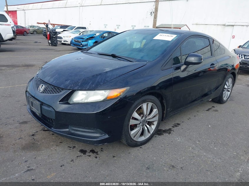 Vin: 2hgfg3b57ch532766, lot: 46834073, honda civic lx 20122