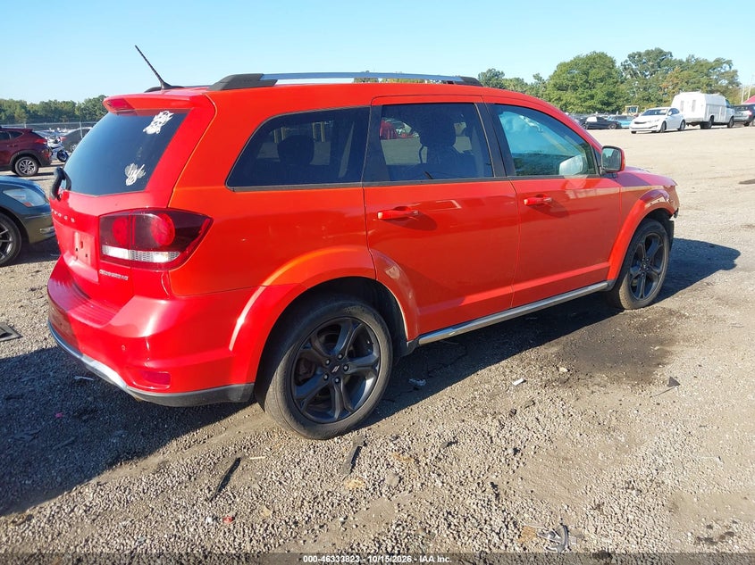 Vin: 3c4pddgg9jt220044, lot: 46834076, dodge journey crossroad awd 20184