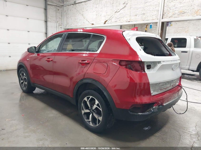 Vin: kndpmcac7l7809620, lot: 46834079, kia sportage lx 20203