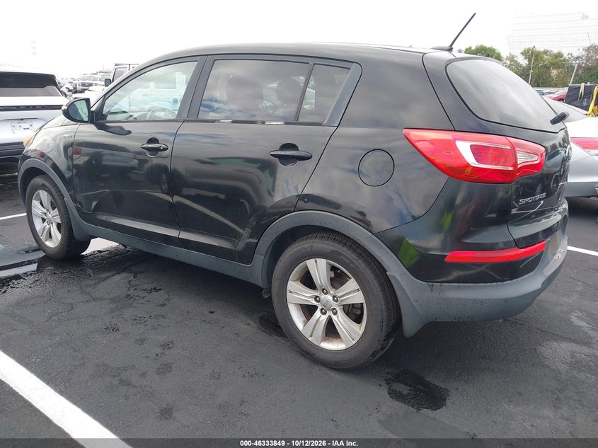 Vin: kndpbca26d7394403, lot: 46834102, kia sportage lx 20133