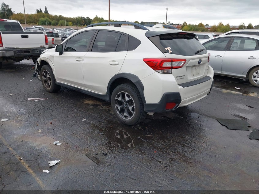 Vin: jf2gtaec3k8211052, lot: 46834106, subaru crosstrek 2.0i premium 20193