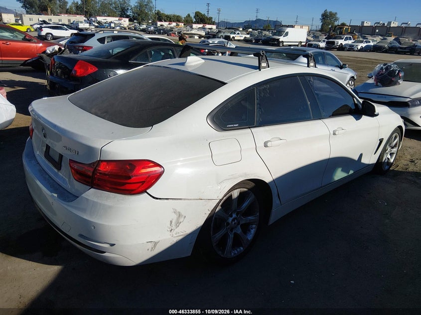Vin: wba4a9c58fgl87100, lot: 46834108, bmw 428 gran coupe 20154