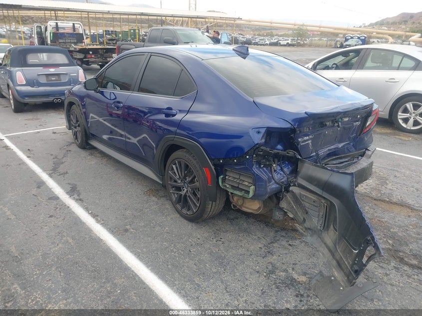 Vin: jf1vbal65n9030254, lot: 46834112, subaru wrx limited 20223