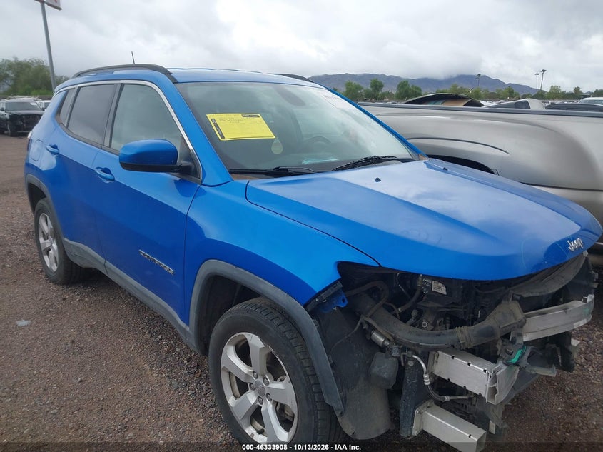 Vin: 3c4njdbb2kt596954, lot: 46834161, jeep compass latitude 4x4 2019 img_1