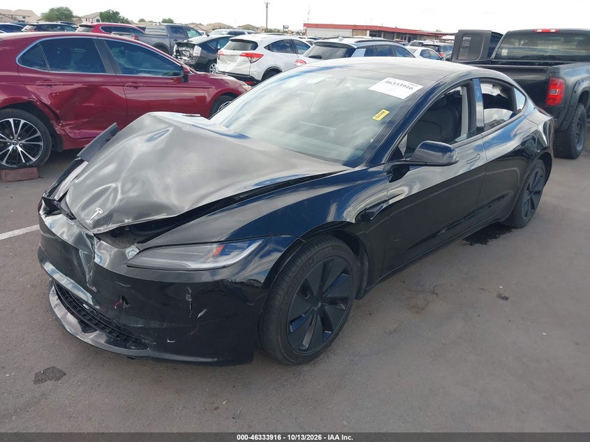 Vin: 5yj3e1eaxrf834085, lot: 46834169, tesla model 3 long range dual motor rear-wheel drive/rear-wheel drive 20242