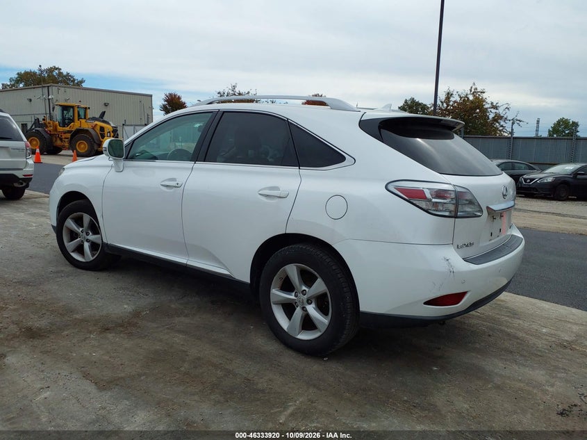 Vin: 2t2bk1ba1ac010599, lot: 46834173, lexus rx 350 20103