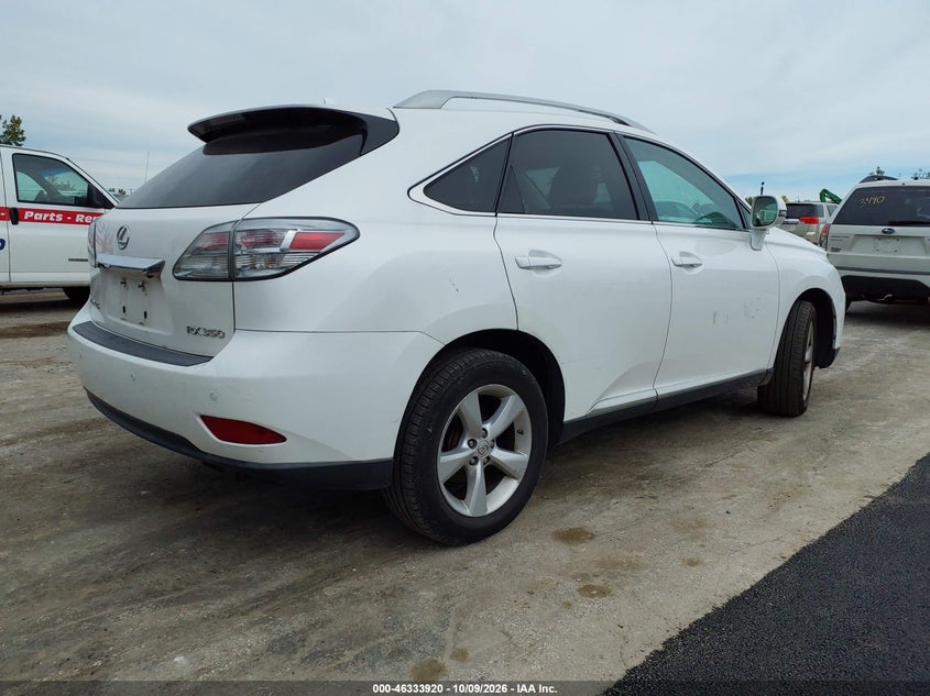 Vin: 2t2bk1ba1ac010599, lot: 46834173, lexus rx 350 20104