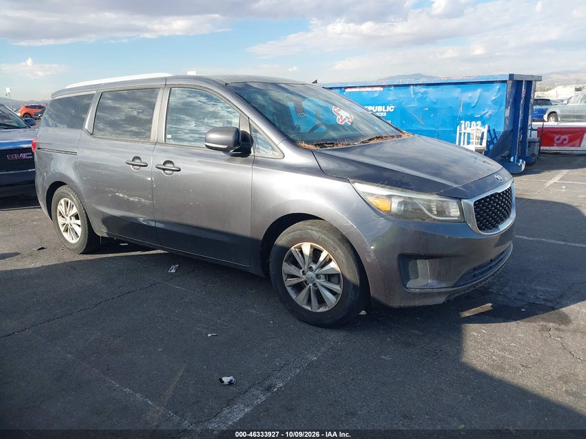 2016 KIA SEDONA LX