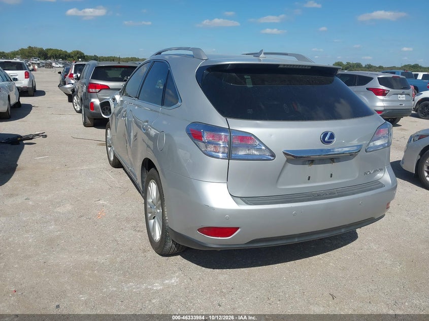 Vin: jtjbc1ba3b2419685, lot: 46834237, lexus rx 450h 20113