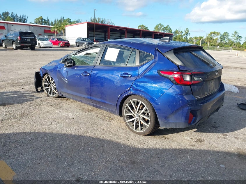 Vin: jf1guafc5r8254429, lot: 46834321, subaru impreza sport 5-door 20243