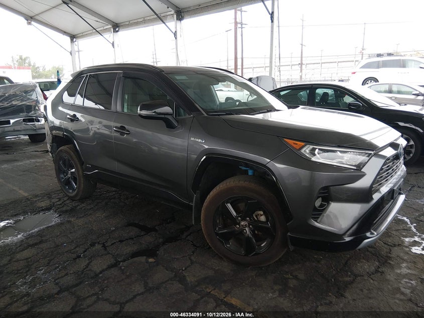 Vin: 4t3e6rfv8mu051601, lot: 46834344, toyota rav4 hybrid xse 20211