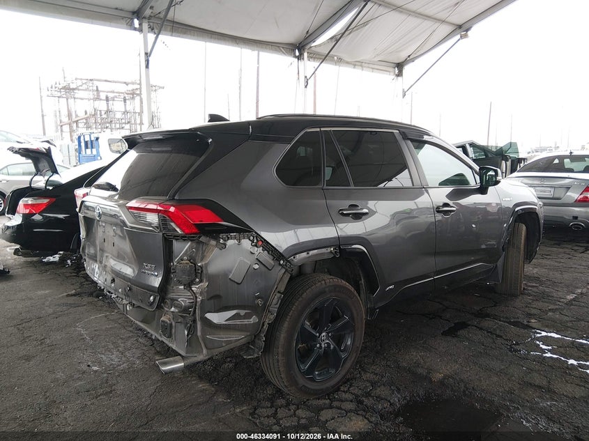 Vin: 4t3e6rfv8mu051601, lot: 46834344, toyota rav4 hybrid xse 20214