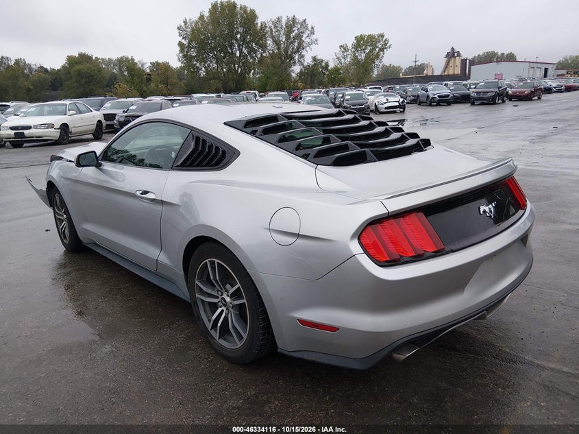 Vin: 1fa6p8th3f5306102, lot: 46834369, ford mustang ecoboost 20153