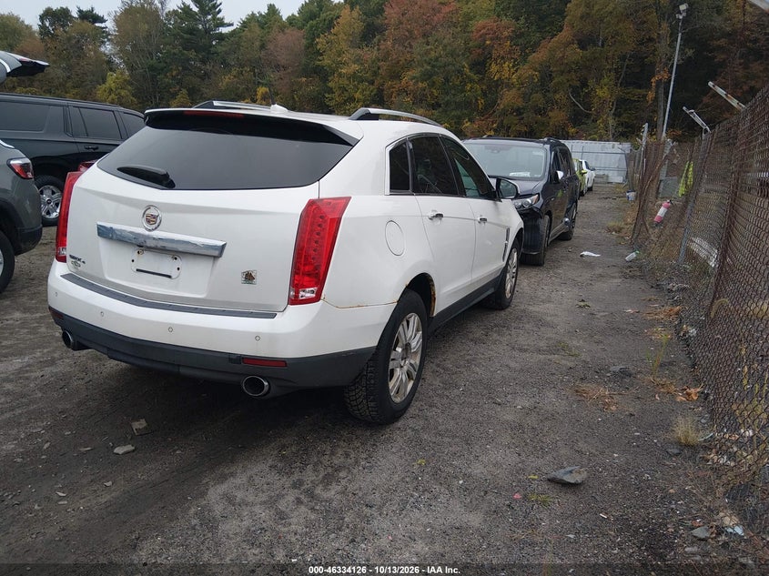 Vin: 3gyfndey0as586088, lot: 46834379, cadillac srx luxury collection 20104