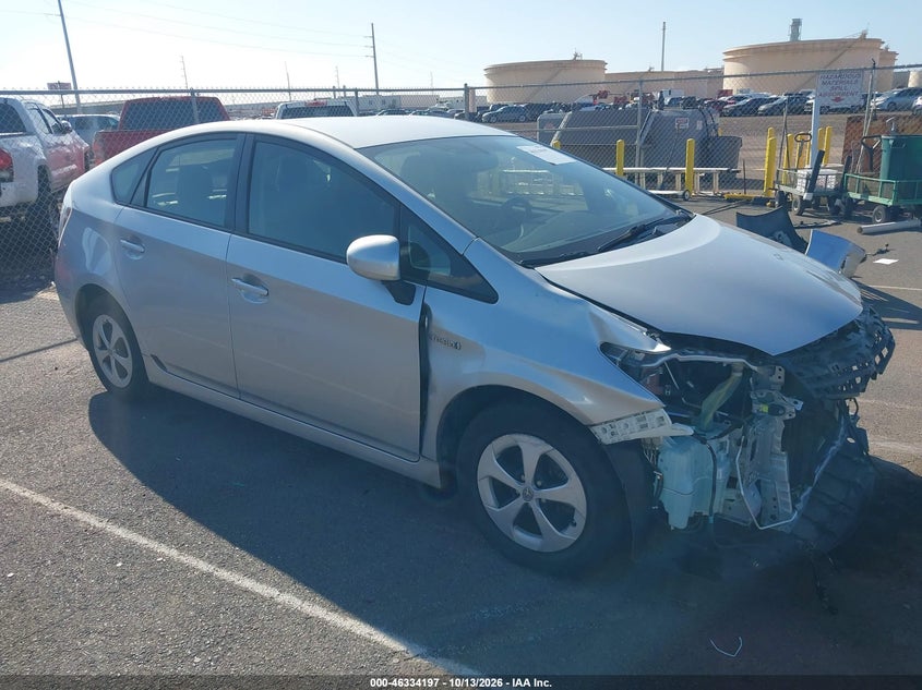 Vin: jtdkn3du9e0370072, lot: 46834450, toyota prius five/four/three/two 2014 img_1