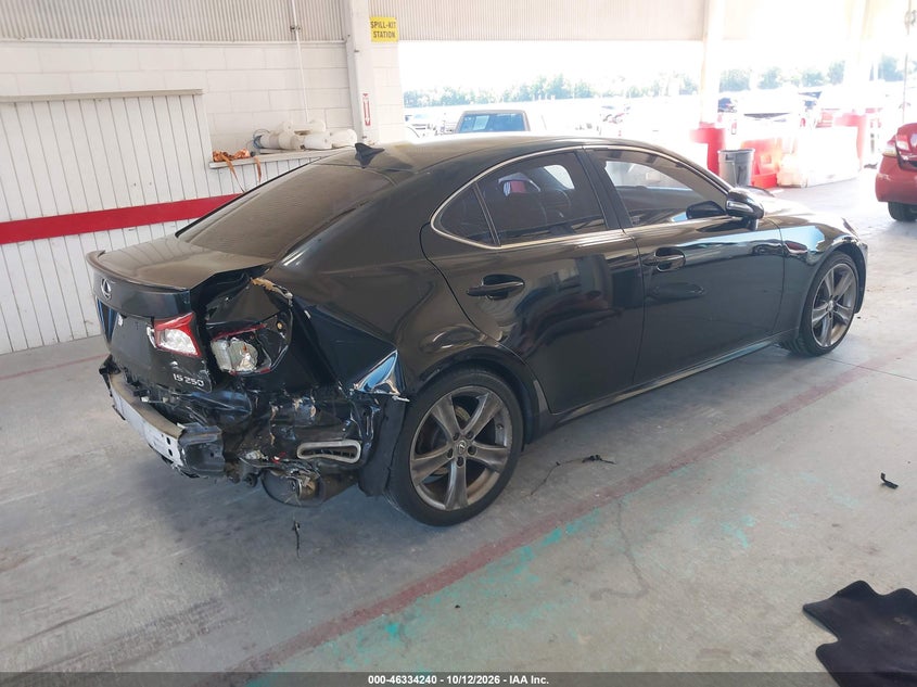 Vin: jthbf5c23c5166052, lot: 46834493, lexus is 250 20124