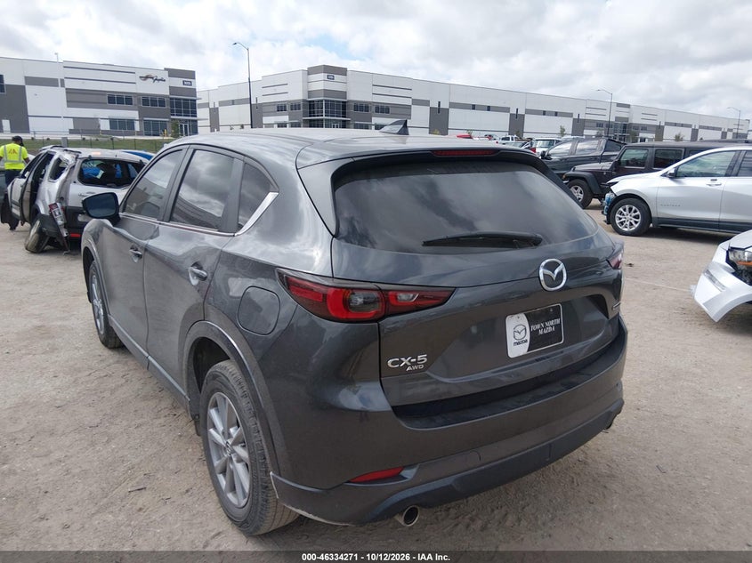 Vin: jm3kfbbl7r0466376, lot: 46834524, mazda cx-5 2.5 s select 20243