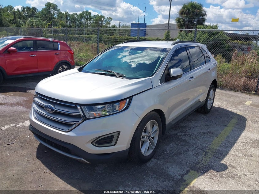 Vin: 2fmpk3j99jbc49710, lot: 46834534, ford edge sel 20182