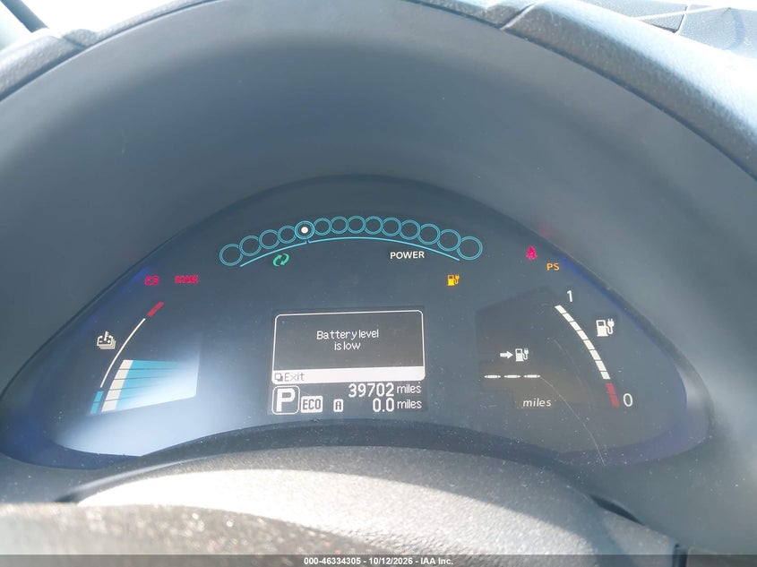 NISSAN LEAF 2014 VIN 1N4AZ0CP5EC339660