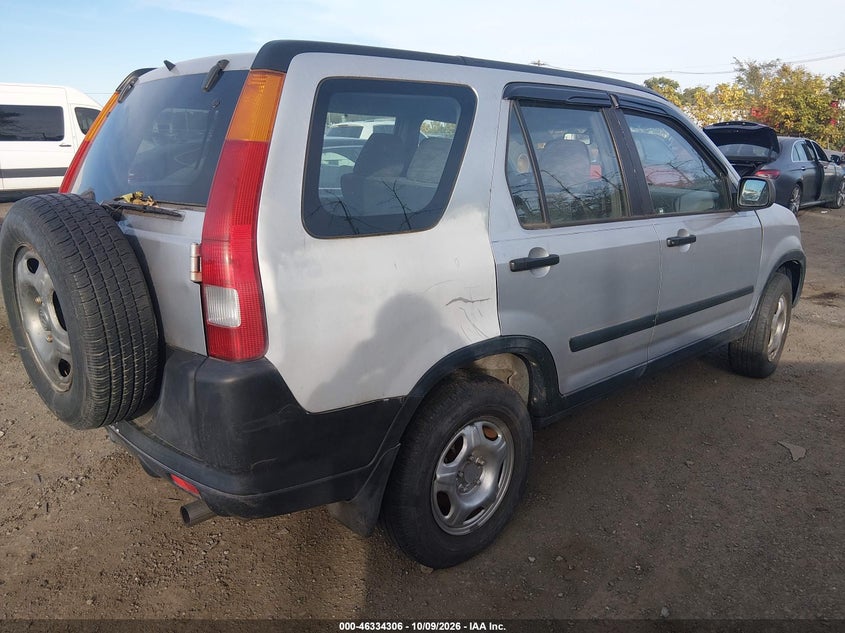 HONDA CR-V 2004 VIN SHSRD68424U200285