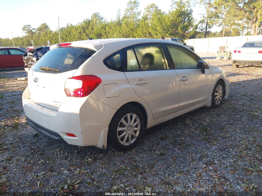 Vin: jf1gpaa63g8202514, lot: 46834600, subaru impreza 2.0i 20164