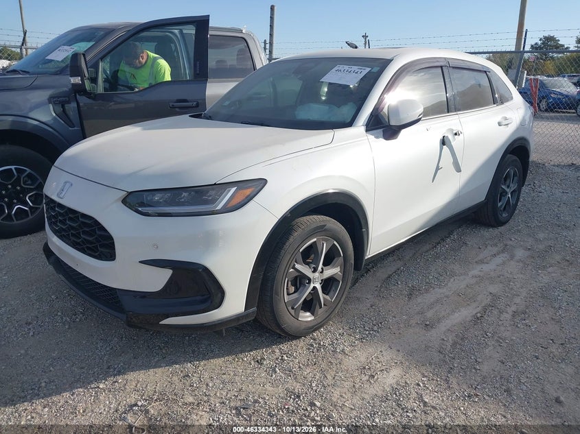 2023 Honda Hr-V 2Wd Ex-L, Theft Recovery, IAAI, VIN 3CZRZ1H71PM728058 — photo 2