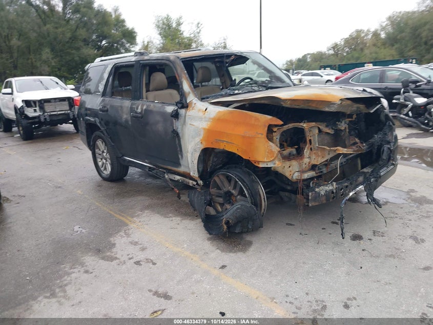 Vin: jtebu5jrxb5072574, lot: 46834638, toyota 4runner limited v6 20111